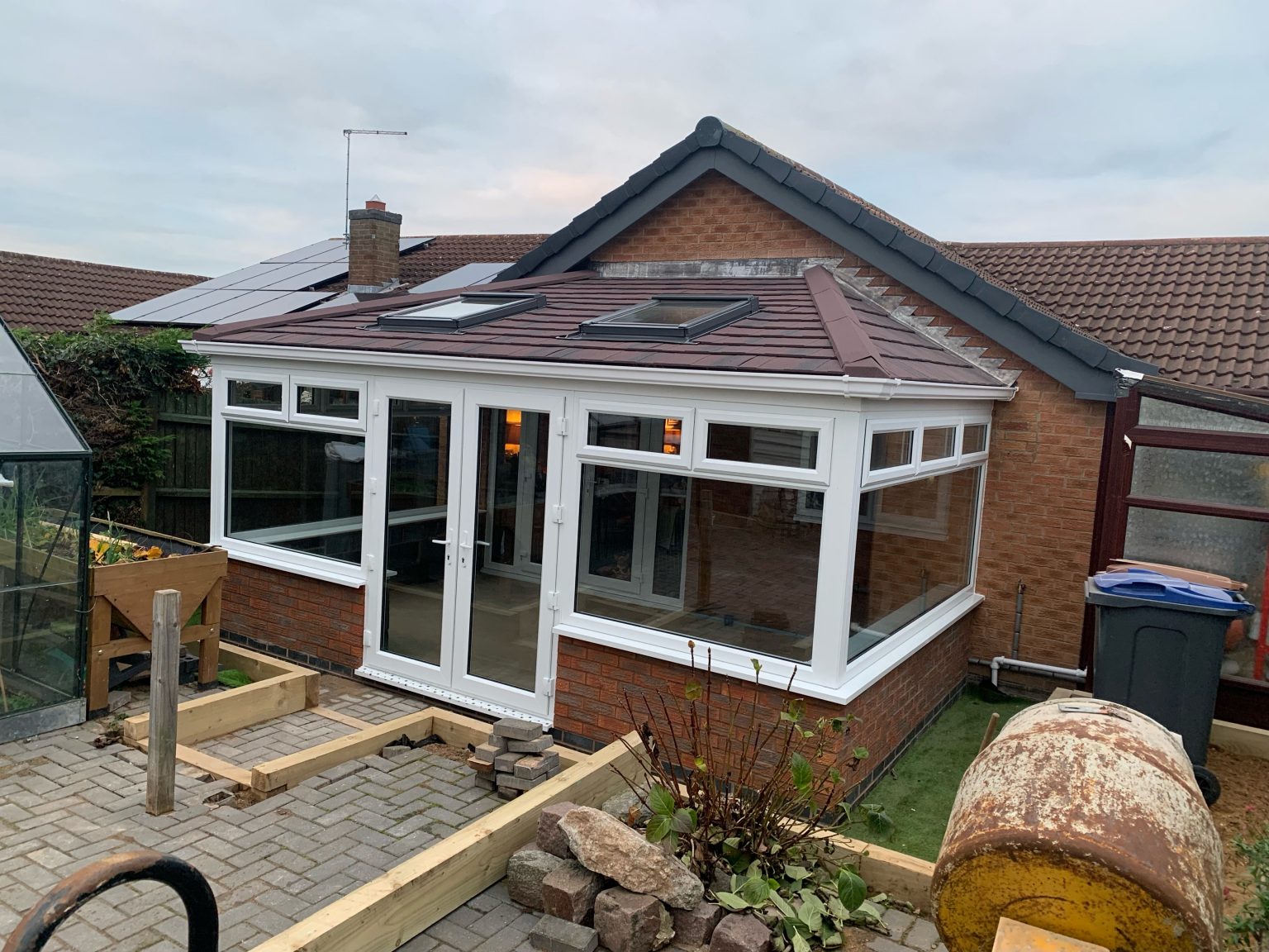 Guardian Roof Progress Windows